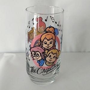 1985 Chipettes glass Libbey